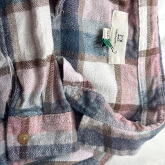 Thread + Supply “Cassian” Plaid Button-Up Shirt – Size XL - Picture 5 of 5